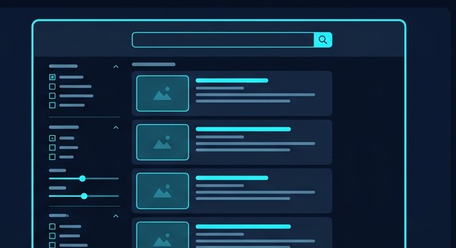 Site İçi Arama ve Filtre Modülü